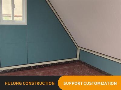 Folding triangle house