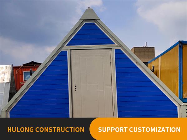 Folding triangle house