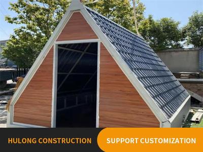 Folding triangle house