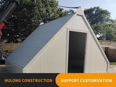 Folding triangle house