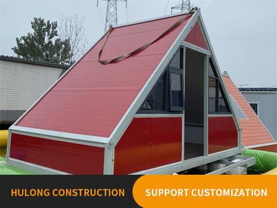 Folding triangle house