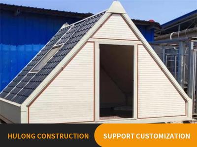 Folding triangle house