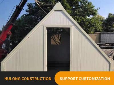 Folding triangle house
