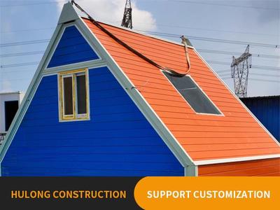 Folding triangle house