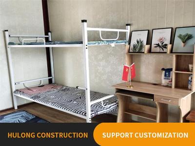 Folding bunk bed