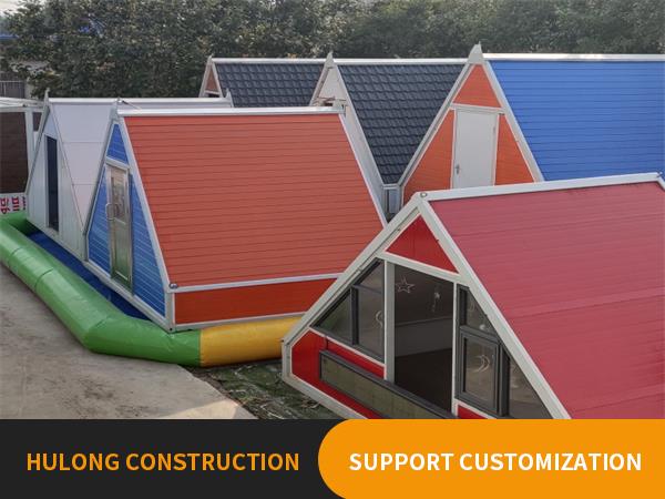 Folding triangle house