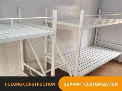 Folding bunk bed