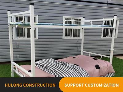 Folding bunk bed