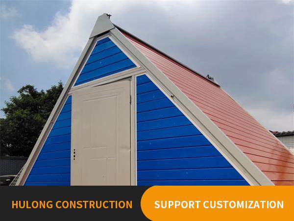 Folding triangle house