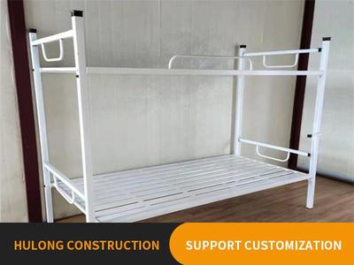 Folding bunk bed