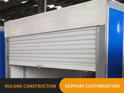 Folding facade room