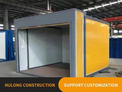 Folding facade room