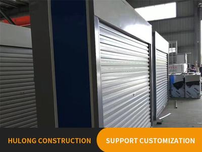 Folding facade room