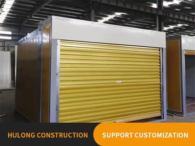 Folding facade room