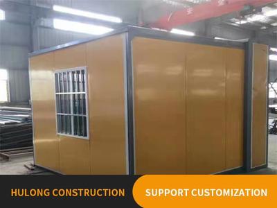 Folding facade room