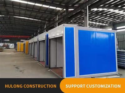 Folding facade room